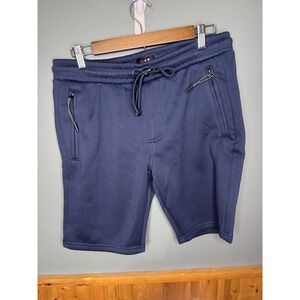 XCelsius Active Men's Navy Blue Drawstring Shorts Size Sm Soccer Training NWOT